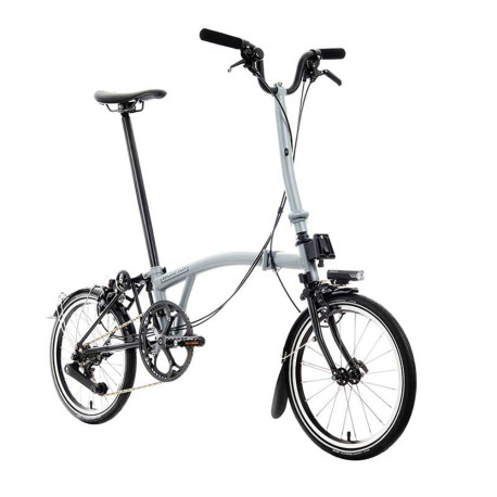 Vélo pliant Brompton P Line Urban - 4 vitesses - guidon H